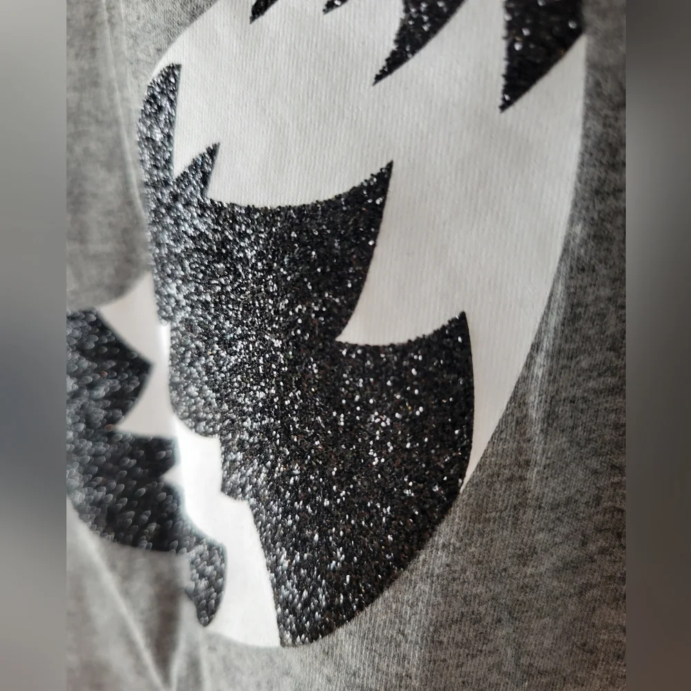 Justice glitter accent Raccoon swing tank top 6/7 6 7